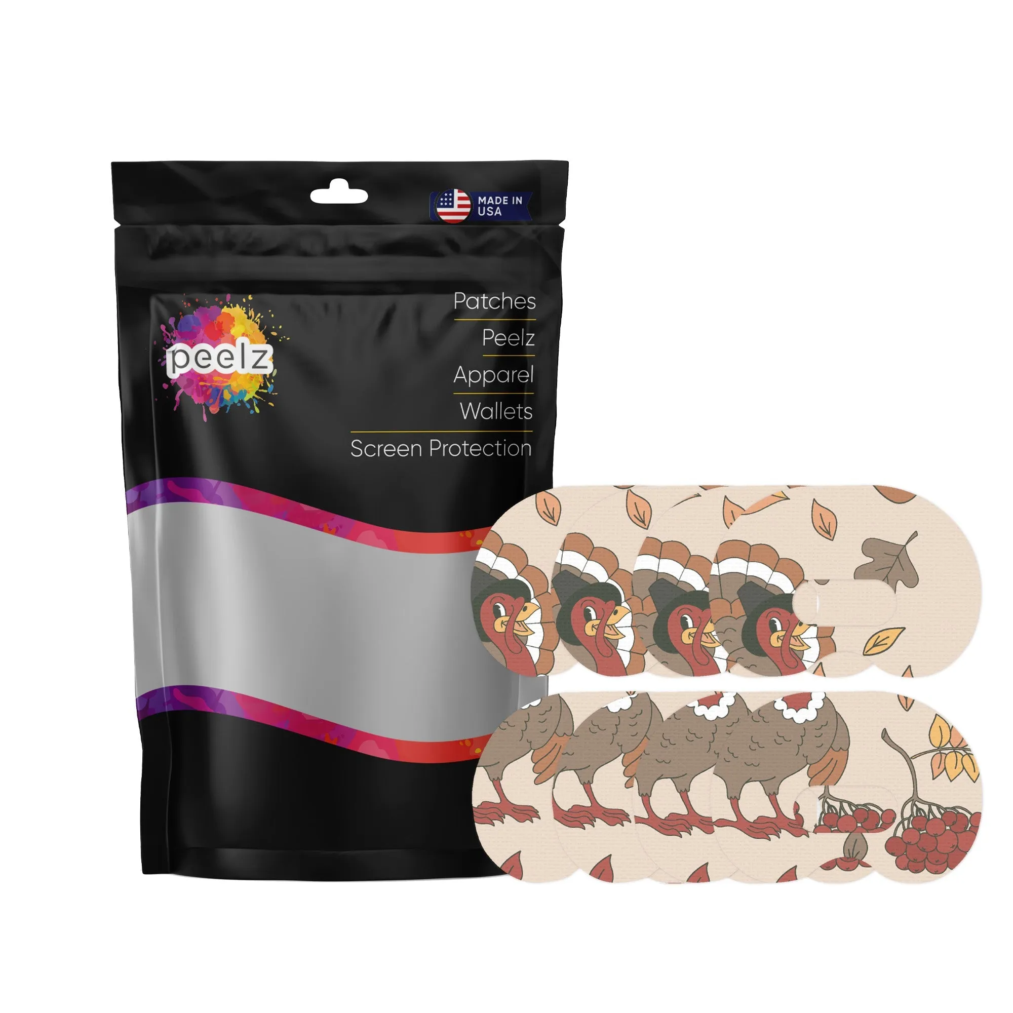 Gobble Gobble Patch  Medtronic CGM Tape