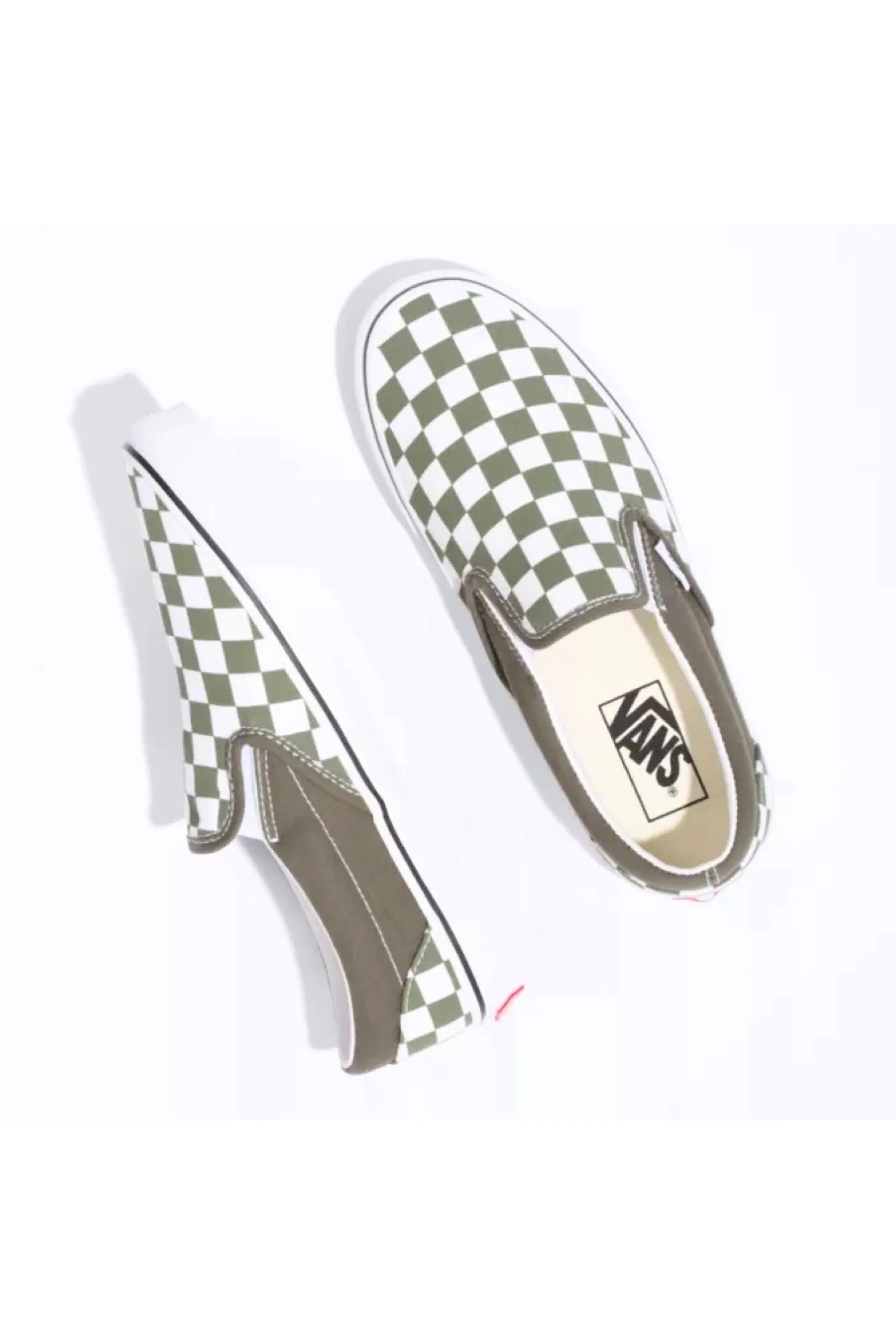 Grapeleaf Checkerboard Slip-On