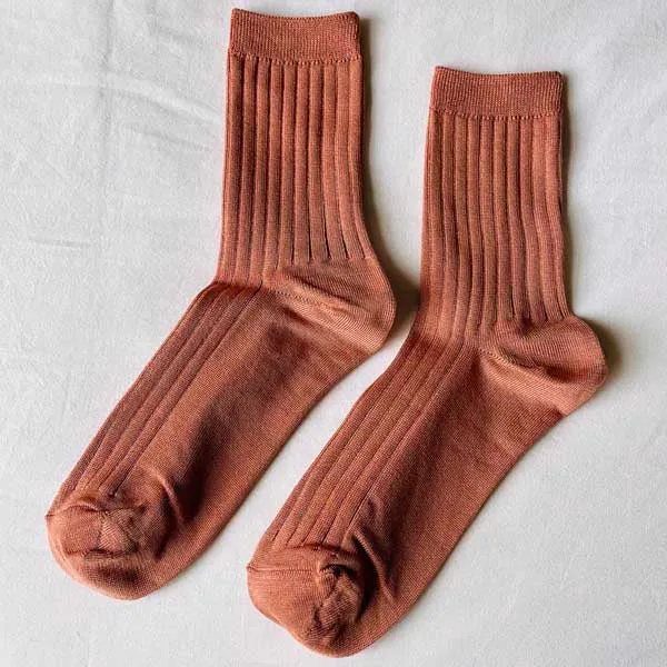 Her Socks - Nude Peach