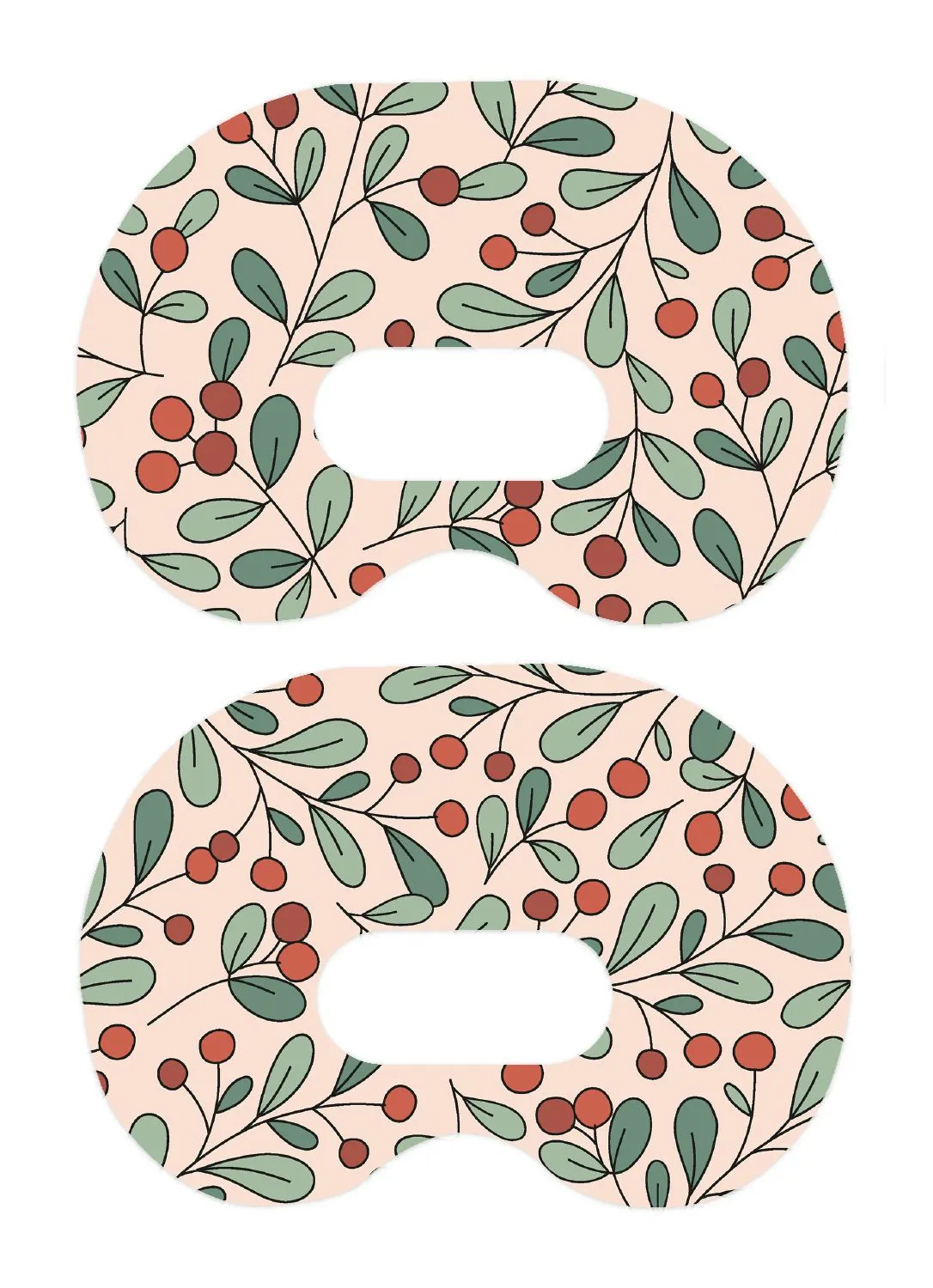 Holly Berries Patch  Medtronic CGM Tape