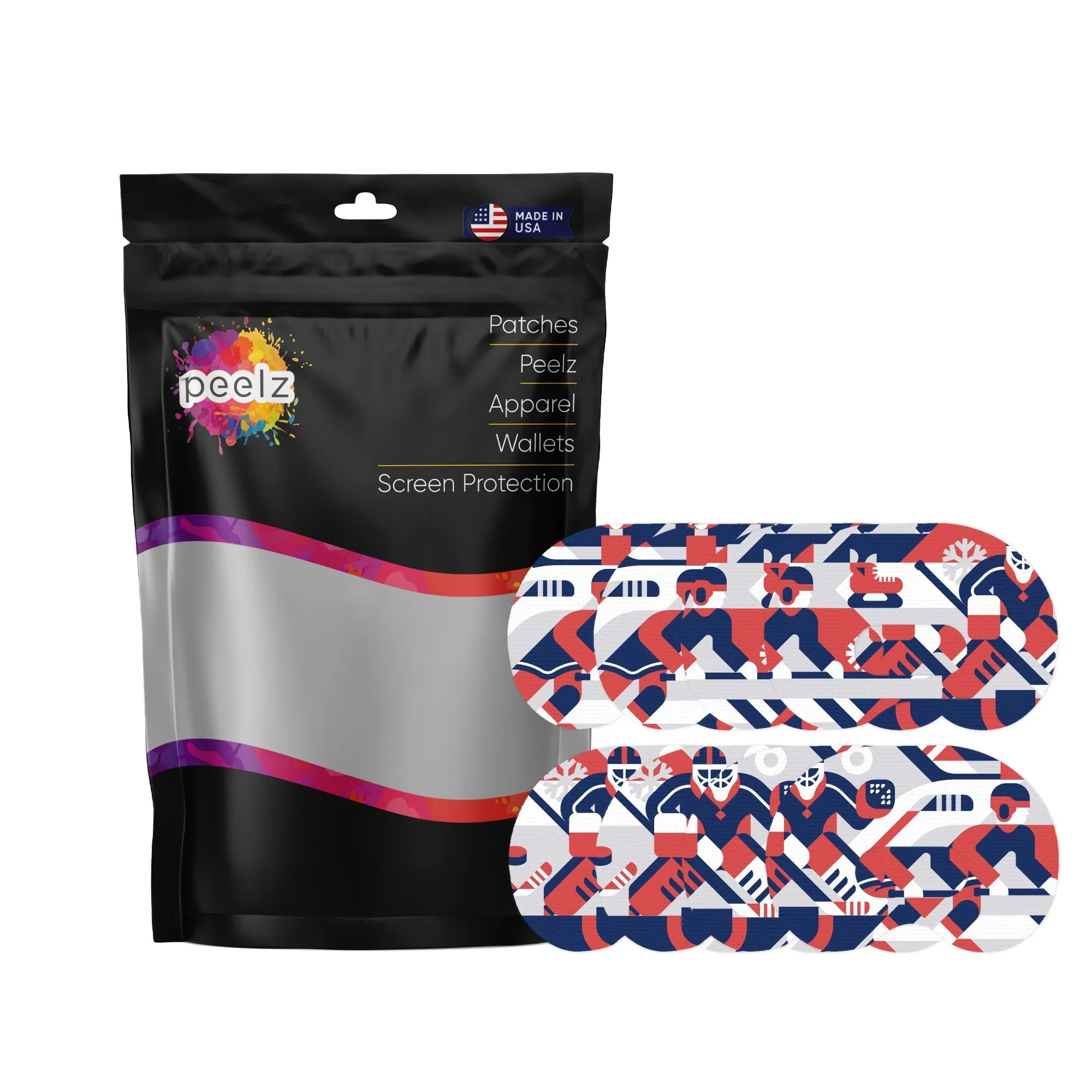 Ice Hockey Patch  Medtronic CGM Tape
