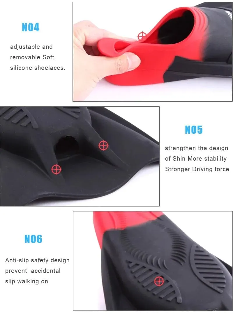 Increase Your Aquatic Potential with Silicone Swim Fins