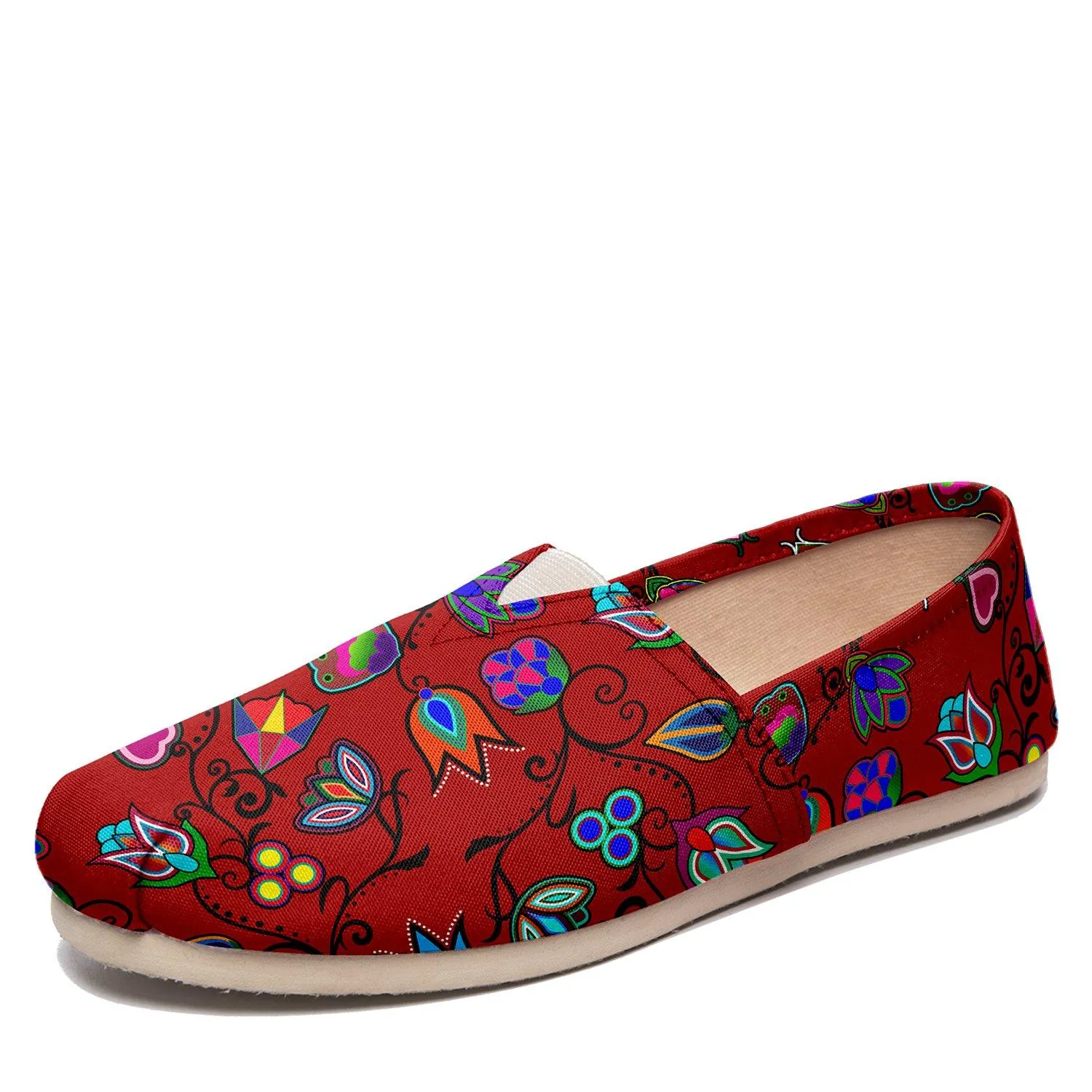 Indigenous Paisley Dahlia Slip On
