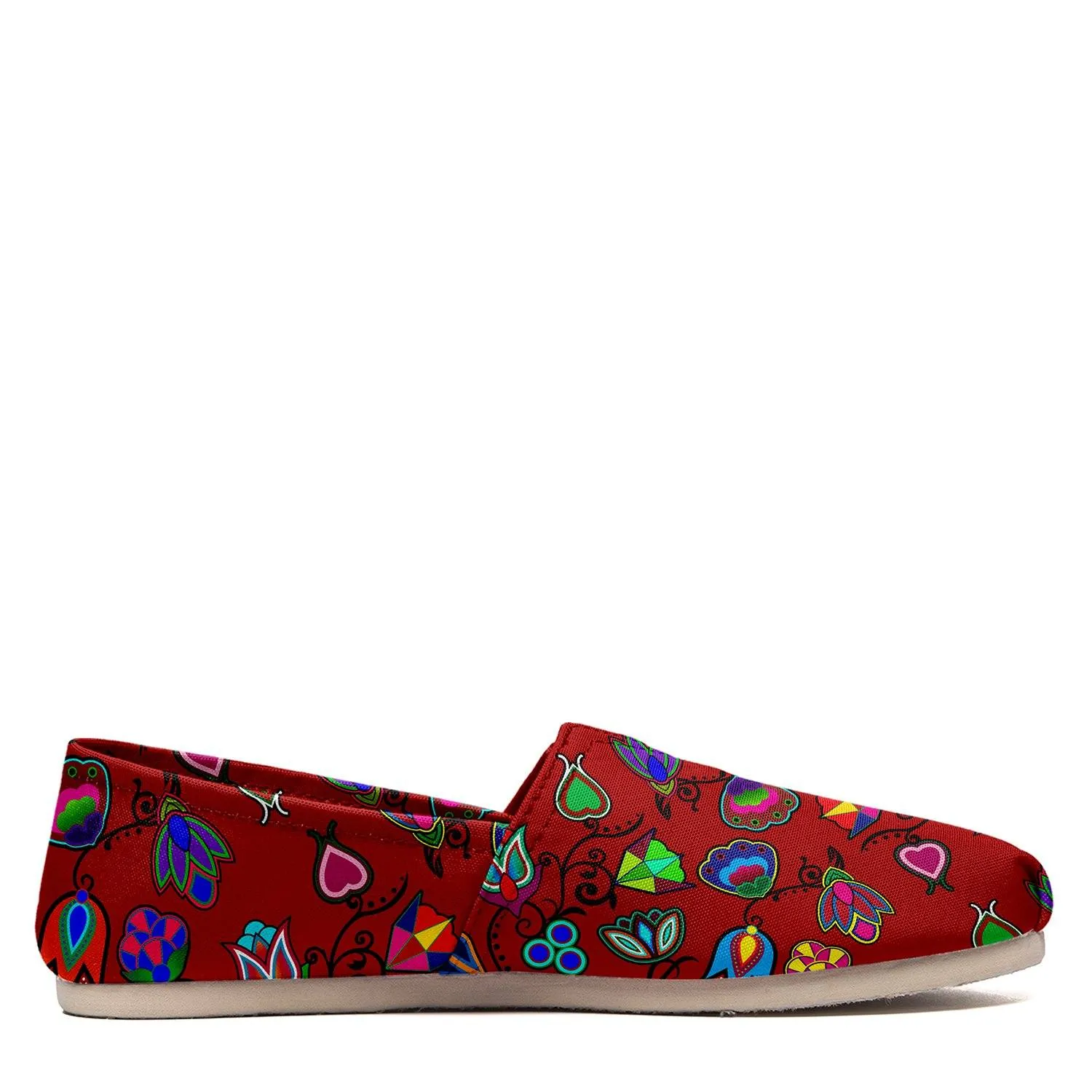 Indigenous Paisley Dahlia Slip On