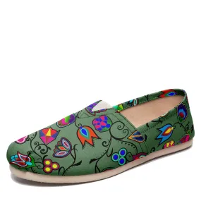 Indigenous Paisley Dark Sea Slip On