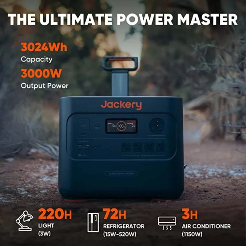 Jackery 3000 Pro Portable Power Station