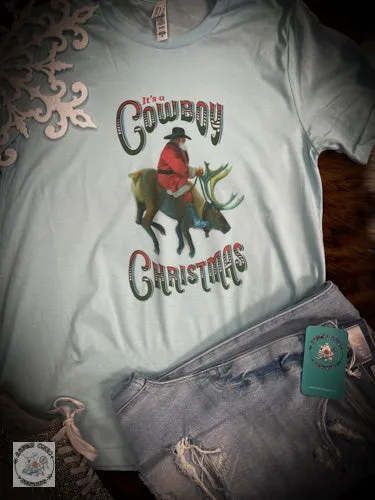 KarlyxACD It’s a Cowboy Christmas Tee