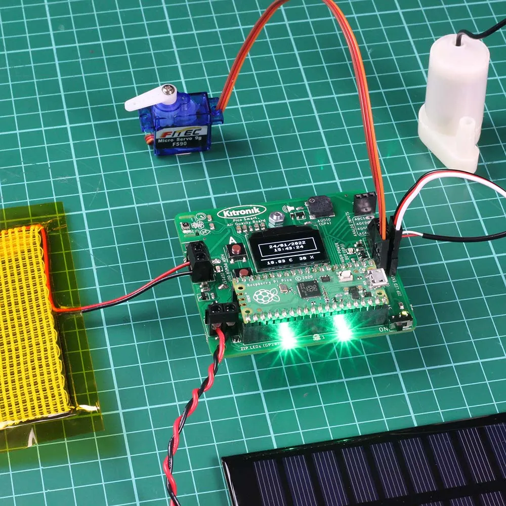 Kitronik Air Quality Datalogging Board for Pico