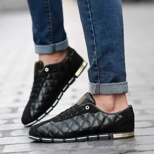 Lace Up Breathable Casual Sneakers Soft Sole Sport Shoes