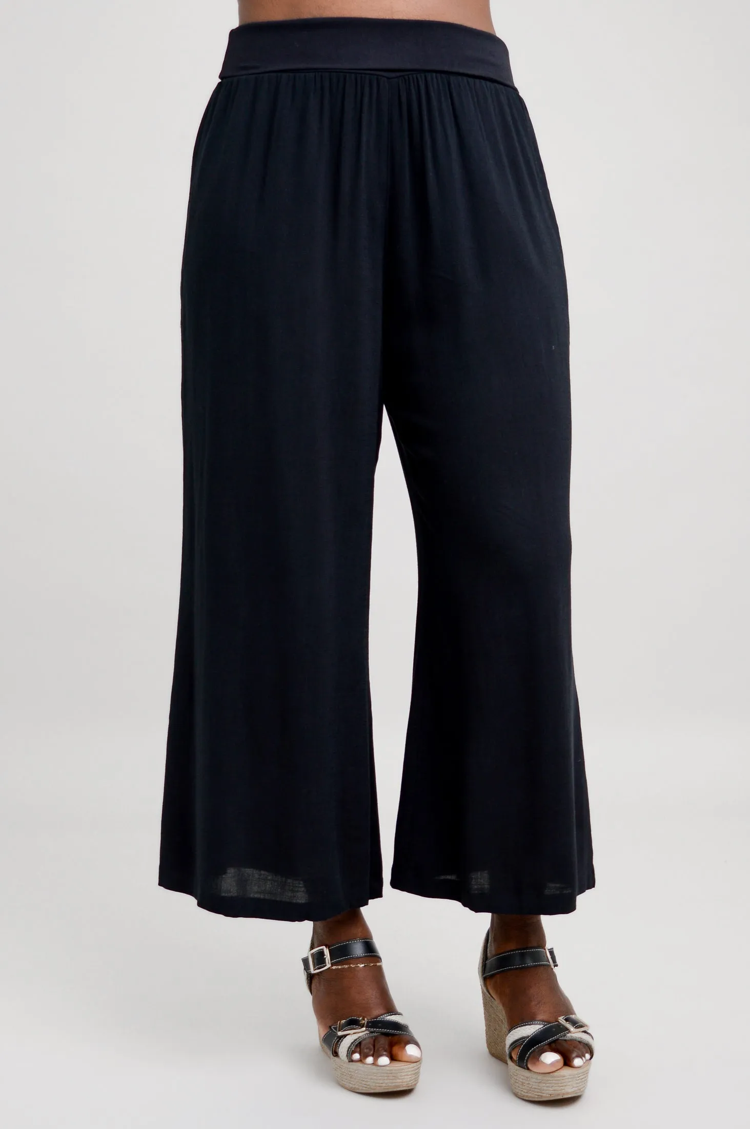 Landon Capri, Black, Linen Bamboo