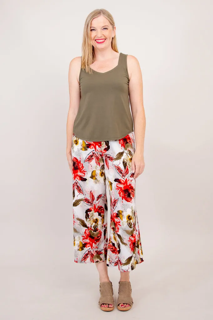 Landon Capri, Floral Youth, Linen Bamboo
