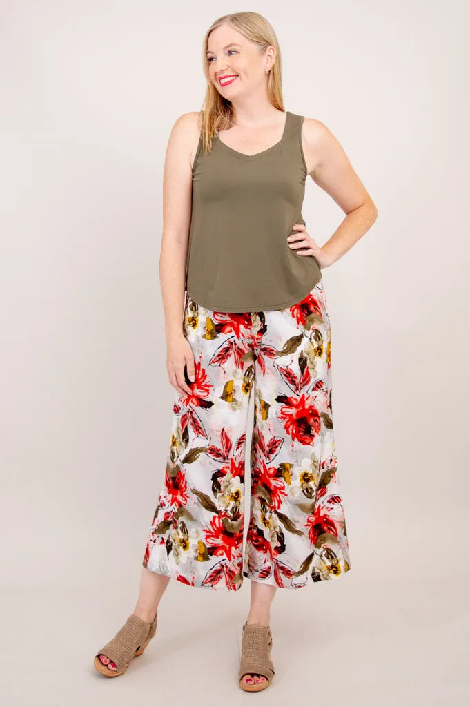 Landon Capri, Floral Youth, Linen Bamboo