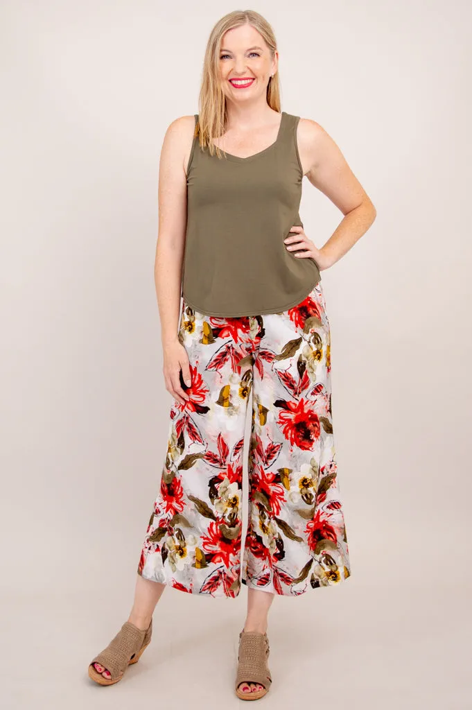 Landon Capri, Floral Youth, Linen Bamboo