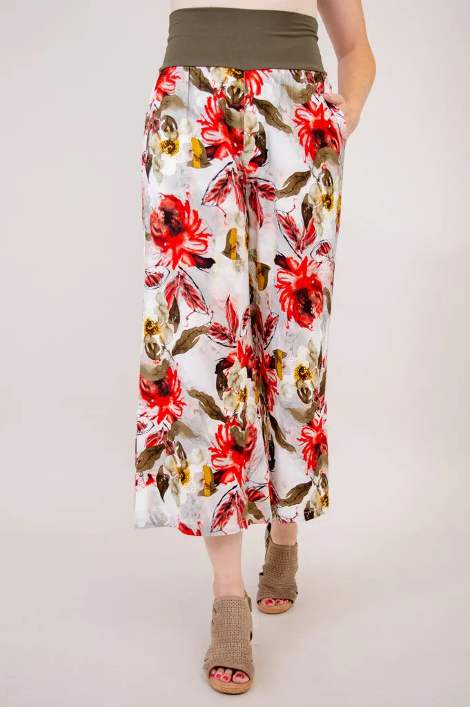 Landon Capri, Floral Youth, Linen Bamboo