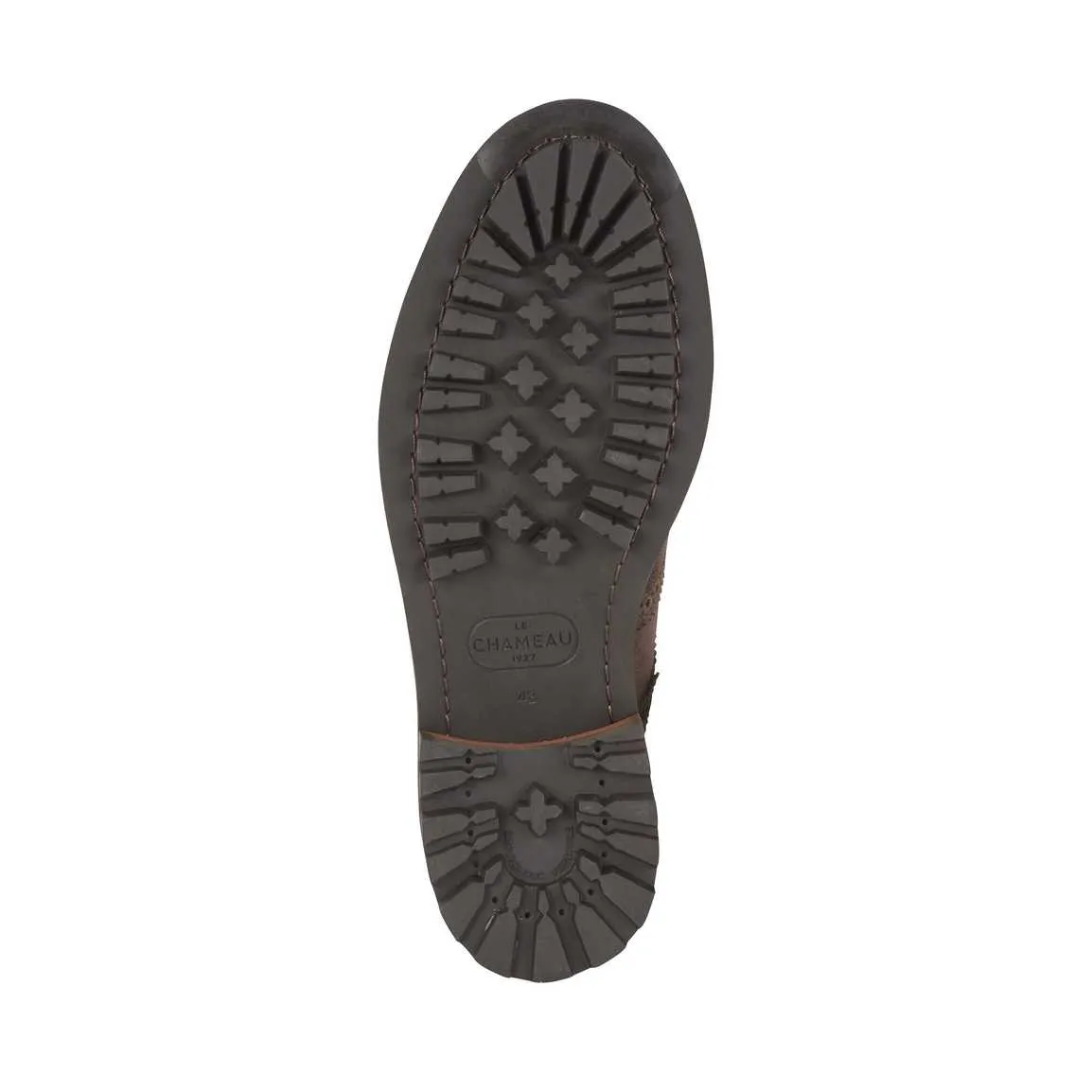 Le Chameau Mens Normandy Cuir Marron