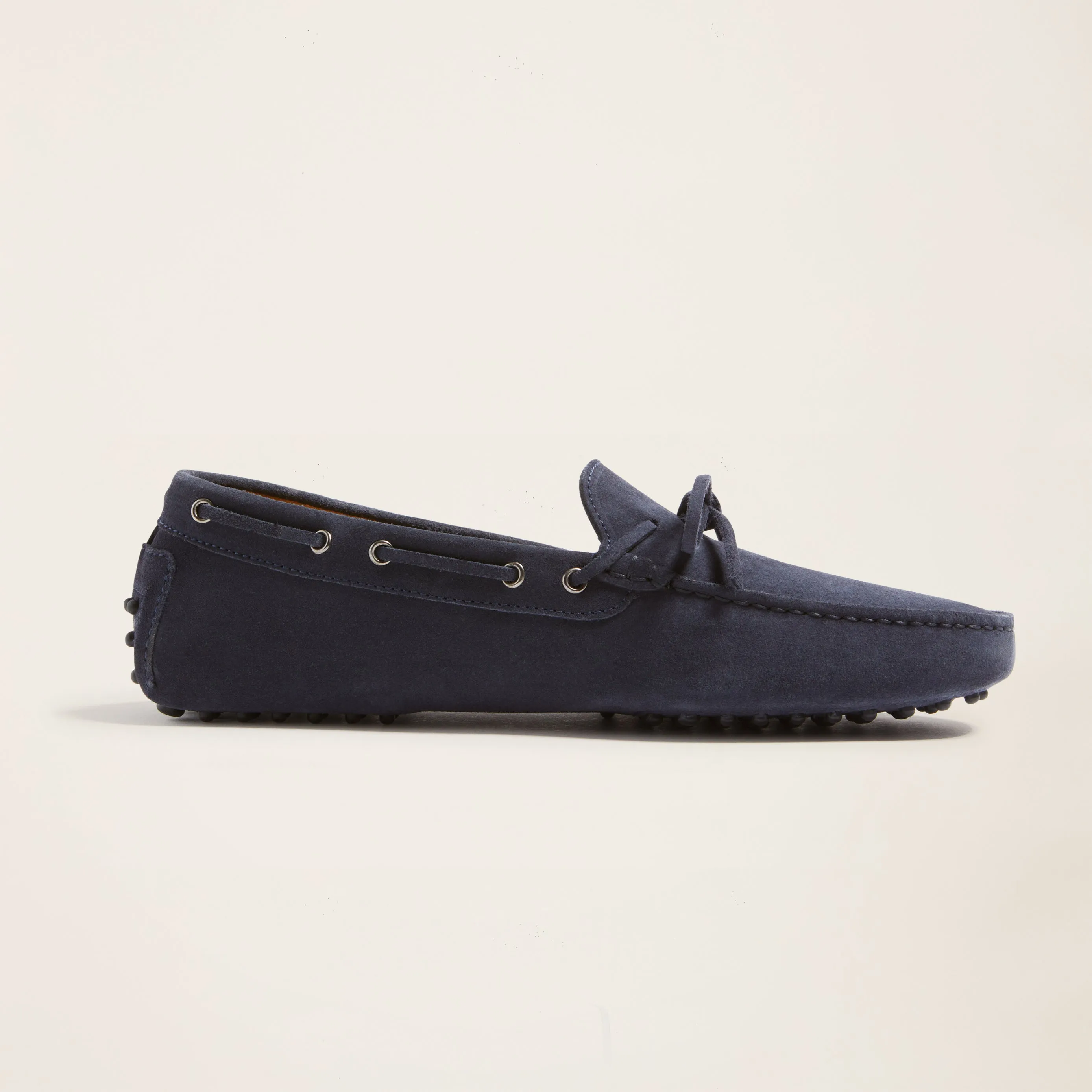 Lucca Suede Lace-Up Loafer