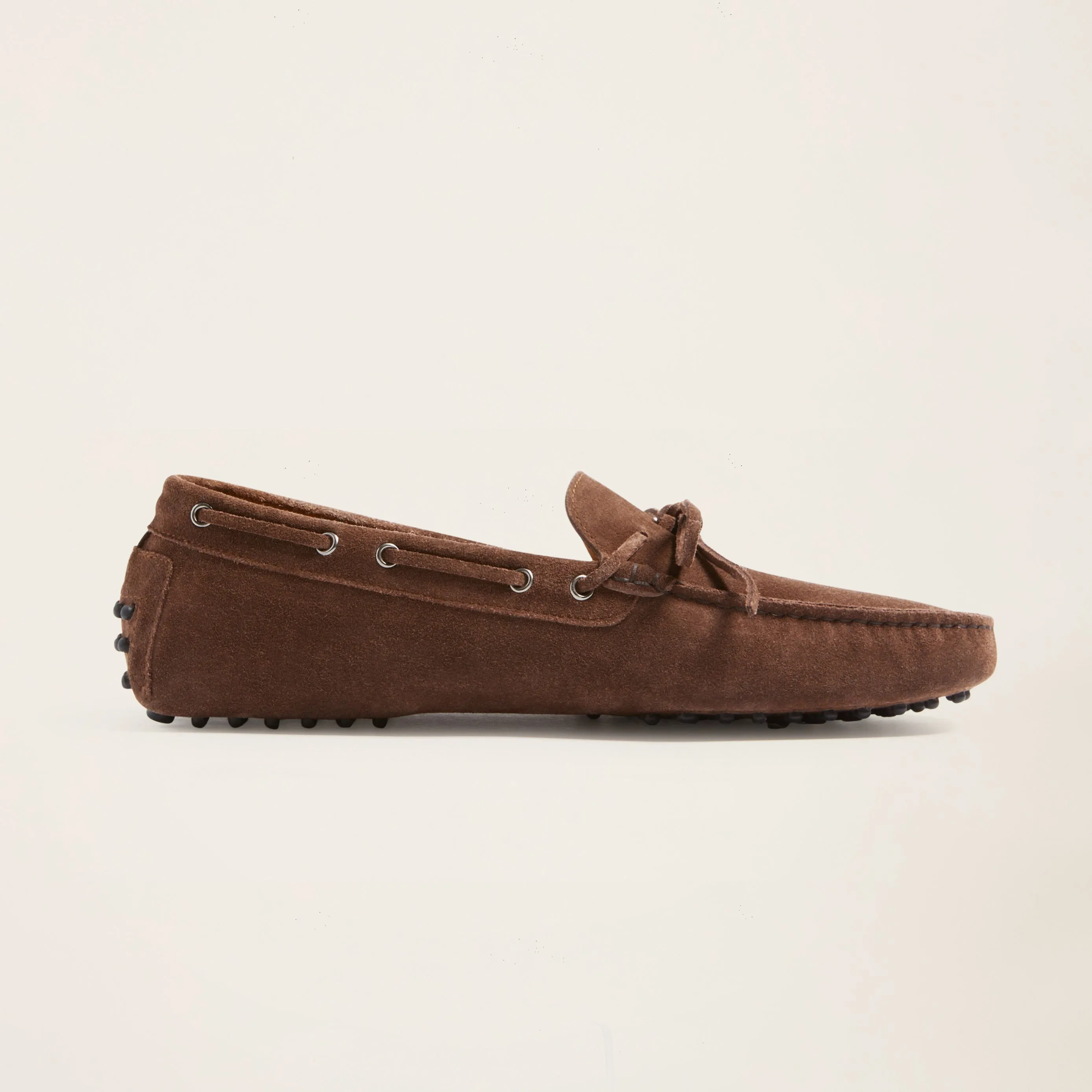 Lucca Suede Lace-Up Loafer