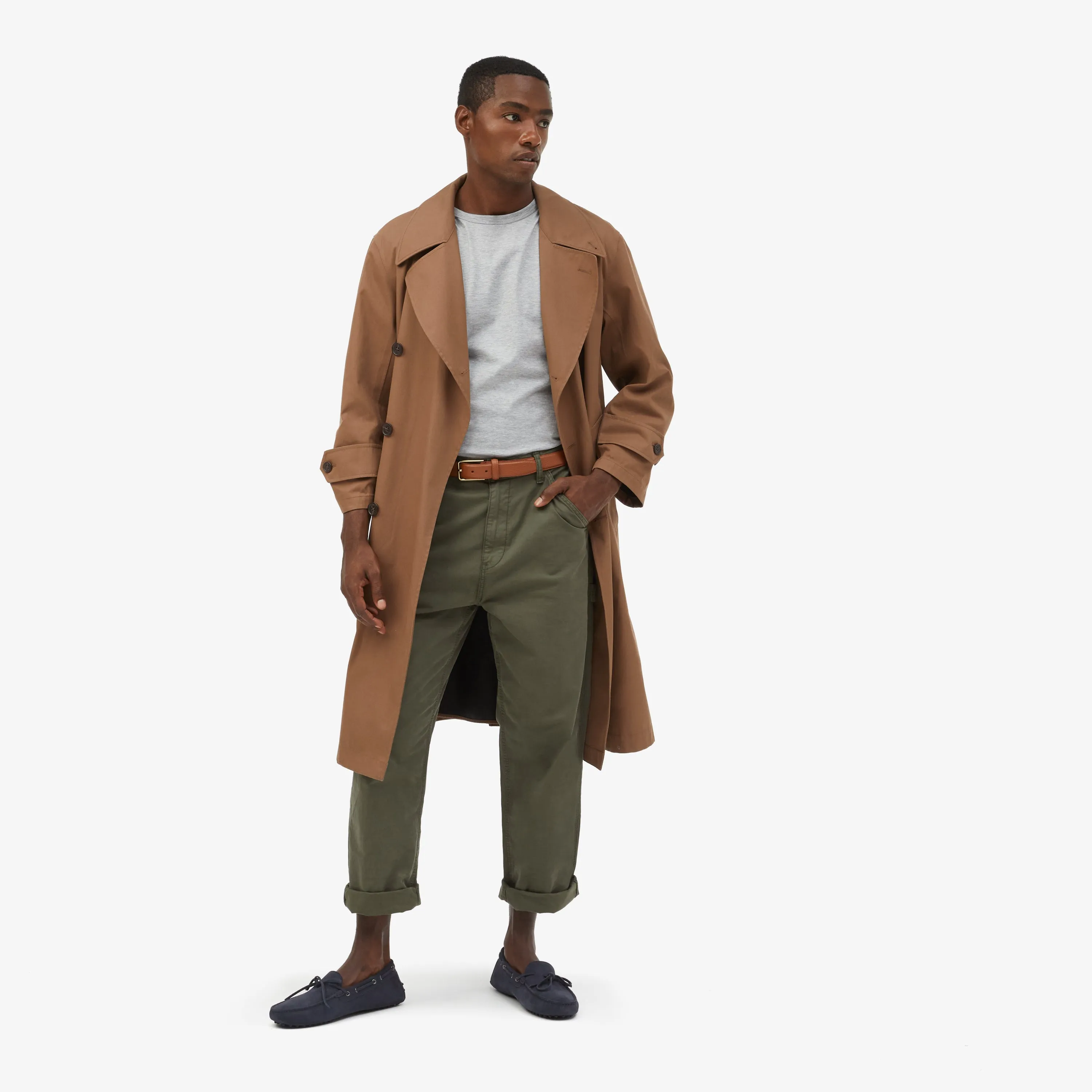 Lucca Suede Lace-Up Loafer