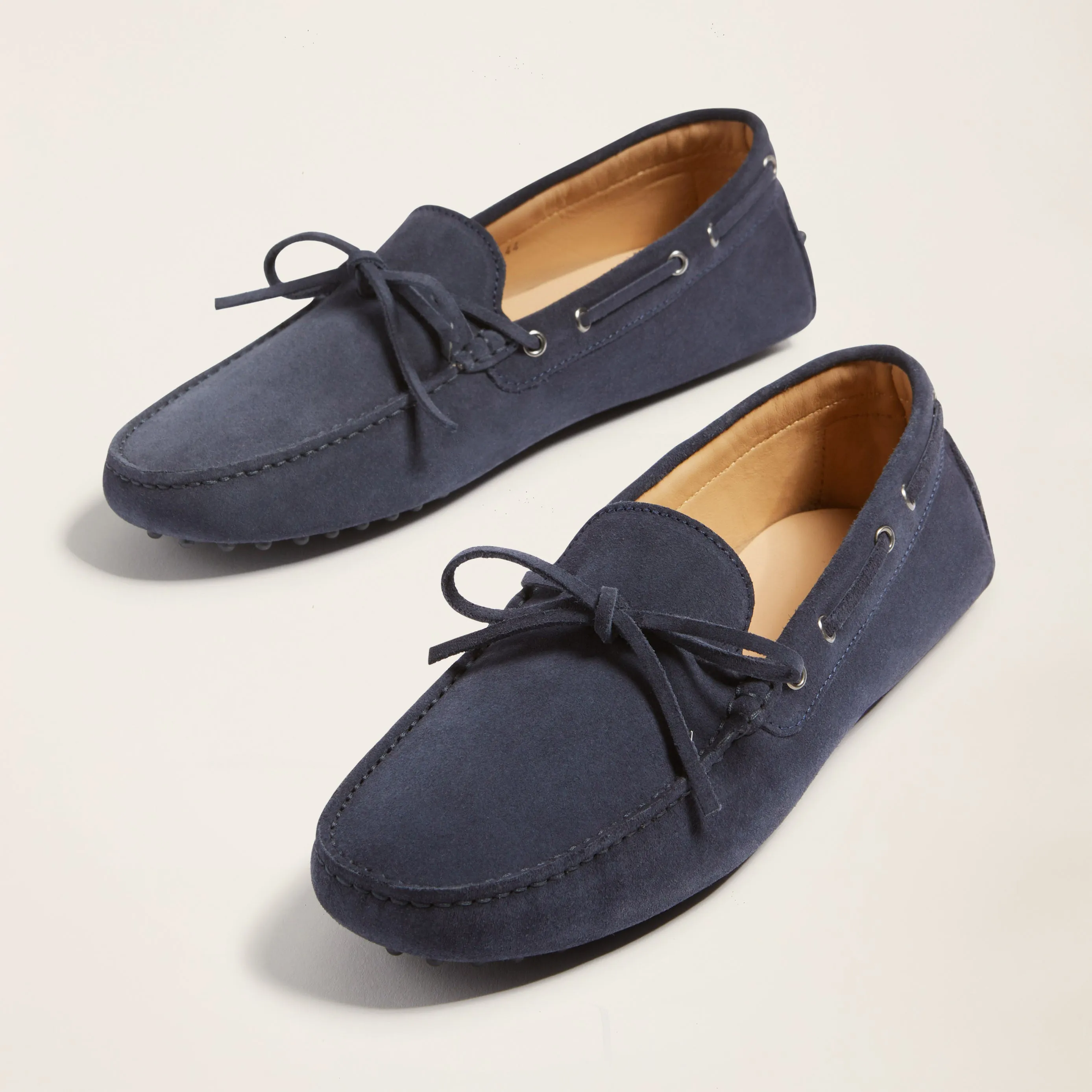 Lucca Suede Lace-Up Loafer