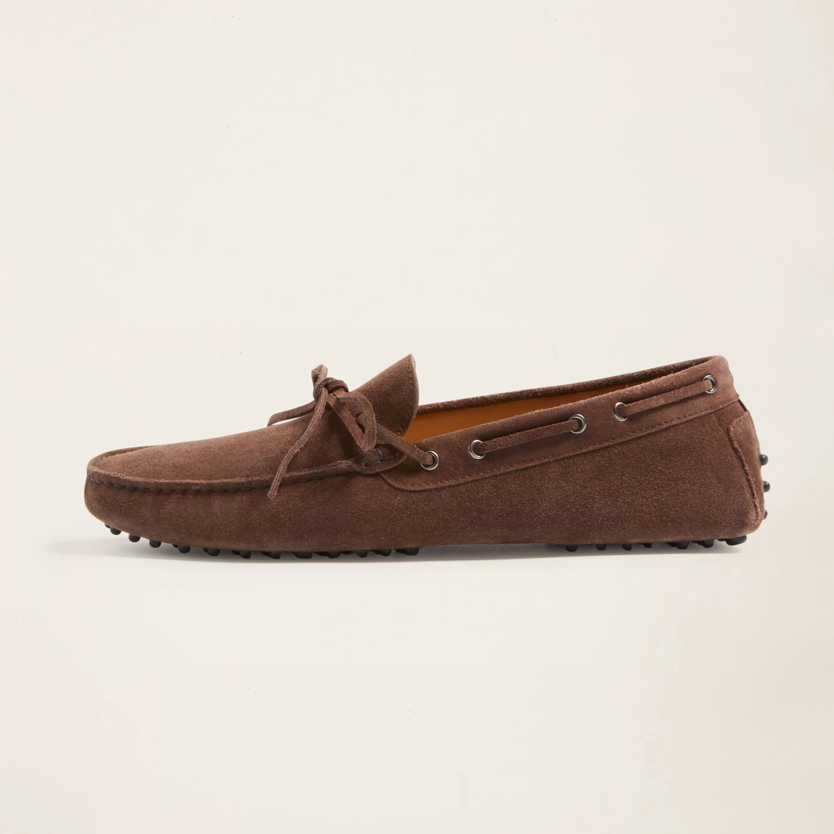 Lucca Suede Lace-Up Loafer