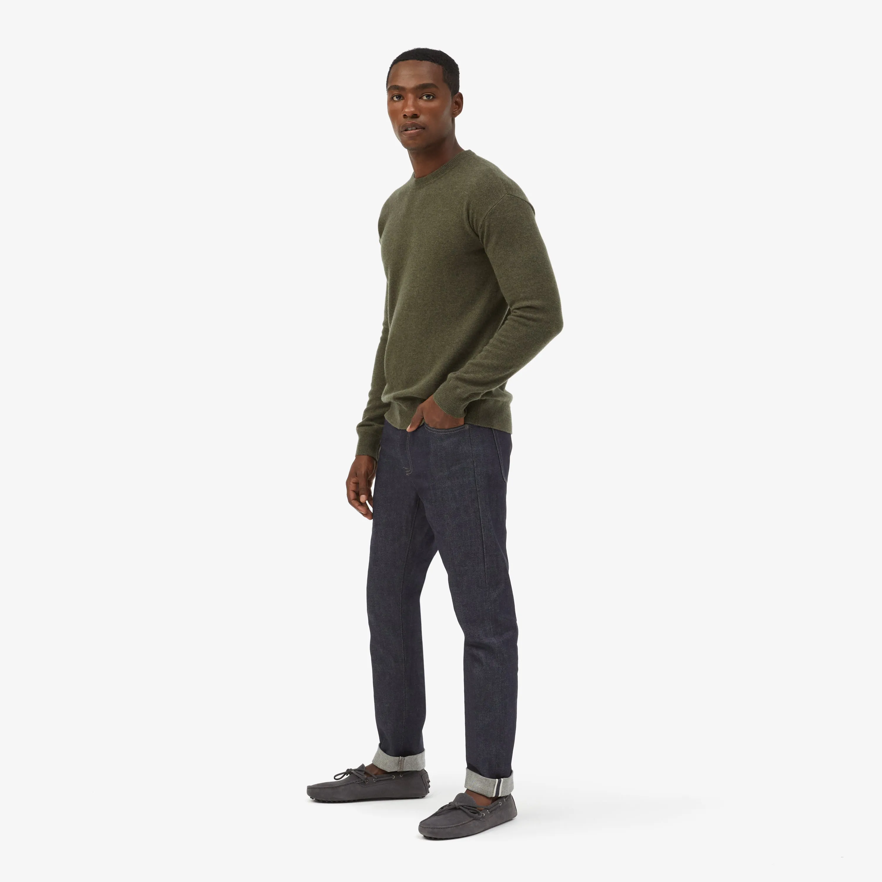 Lucca Suede Lace-Up Loafer