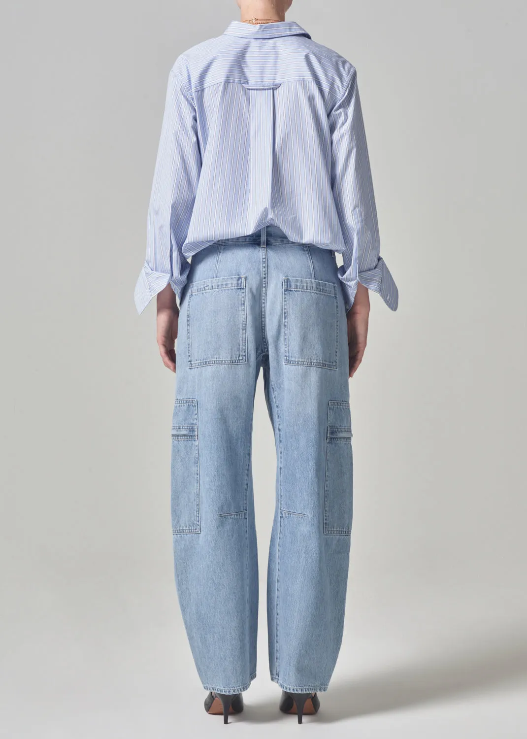 Marcelle Cargo in Cloud Nine | Organic Cotton