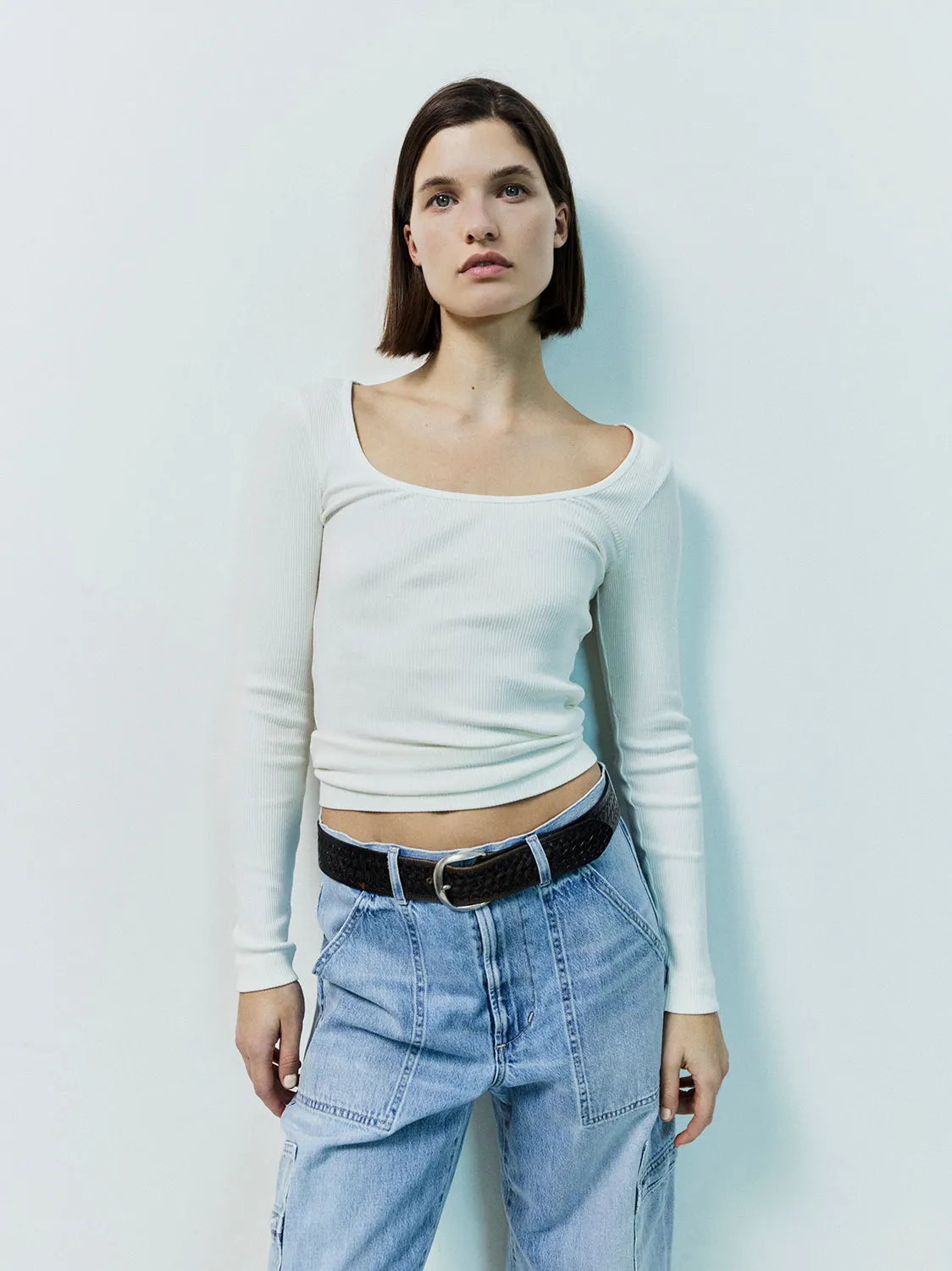 Marcelle Cargo in Cloud Nine | Organic Cotton