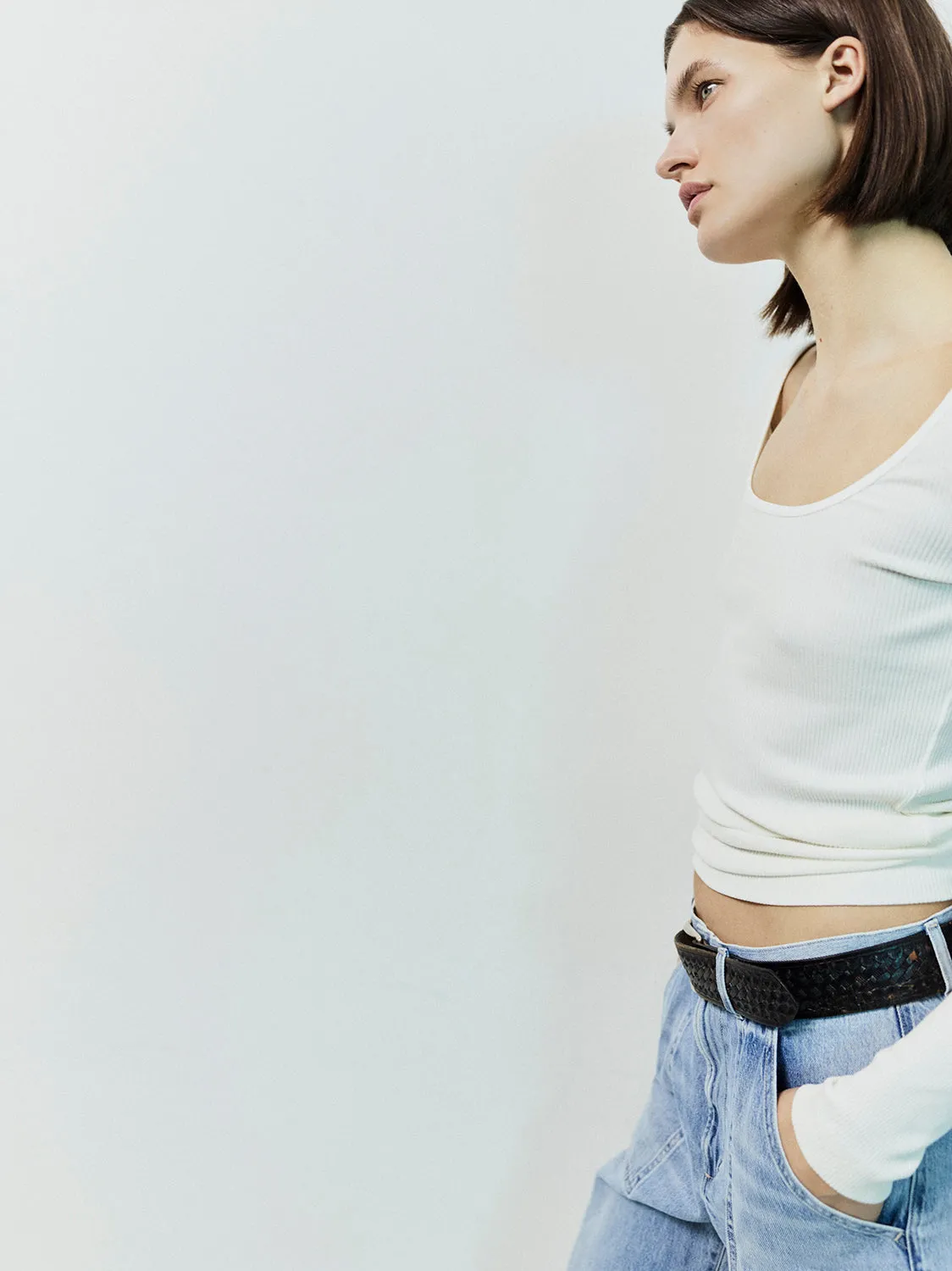 Marcelle Cargo in Cloud Nine | Organic Cotton