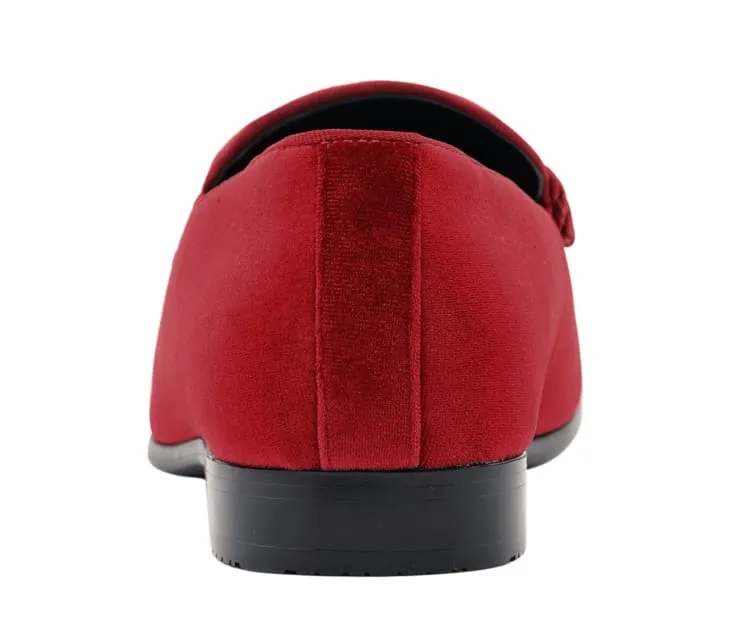 Men Dress Shoes-Esses Red-C