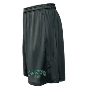 MEN'S MOISTURE WICKING SHORTS w/ POCKETS / BLACK