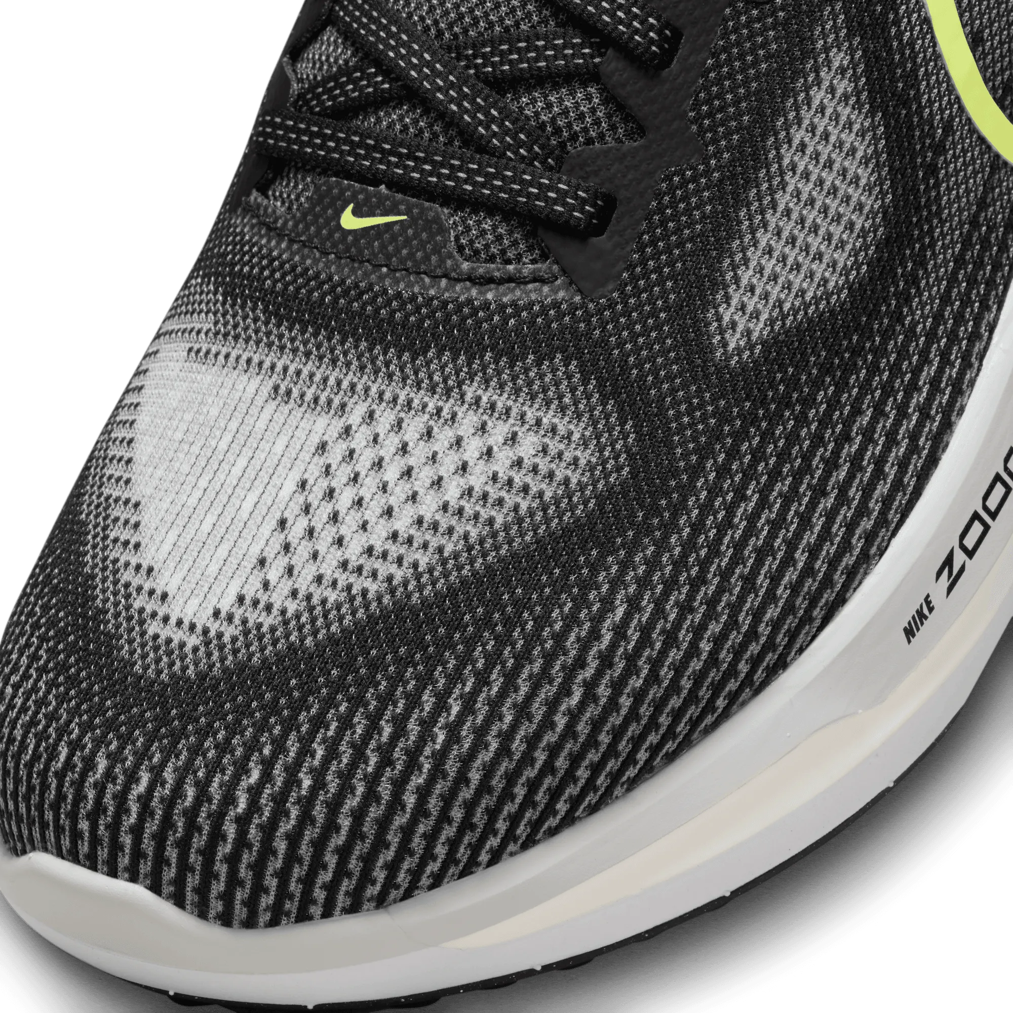 Men’s Vomero 17 (001 - Black/Volt-LT Smoke Grey-White)