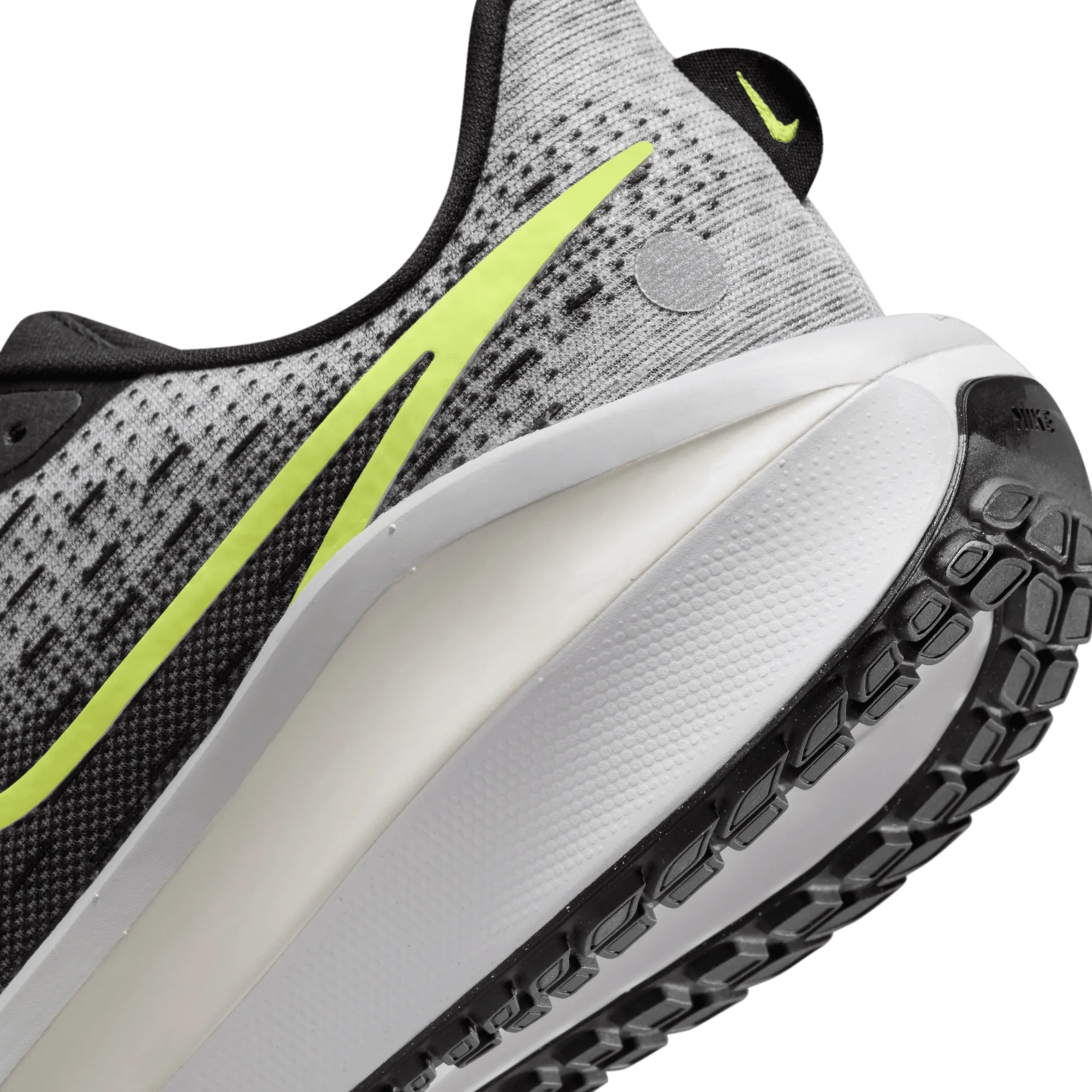 Men’s Vomero 17 (001 - Black/Volt-LT Smoke Grey-White)