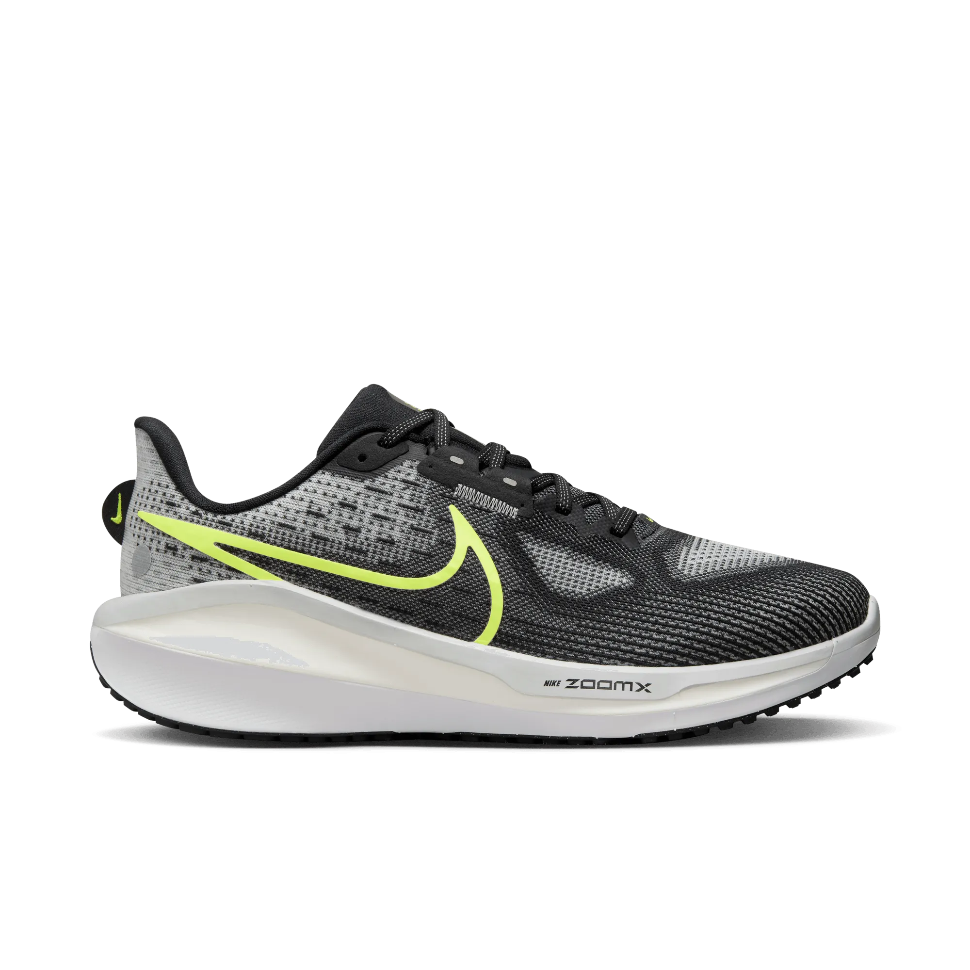Men’s Vomero 17 (001 - Black/Volt-LT Smoke Grey-White)
