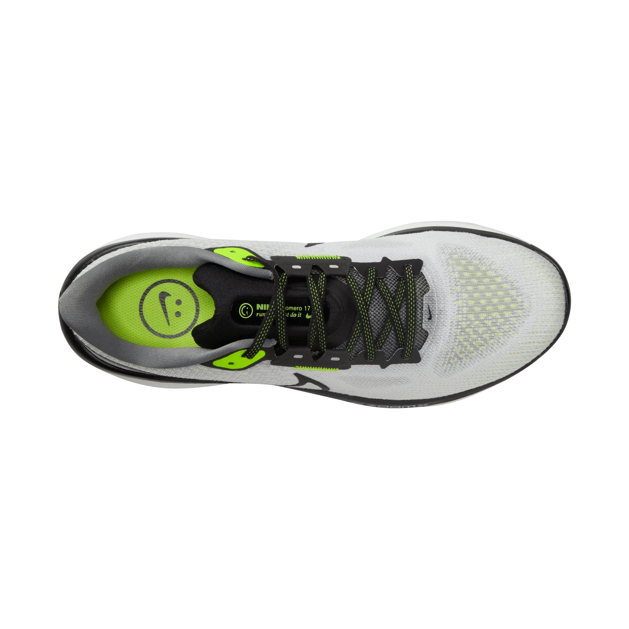 Men’s Vomero 17 (002 - Smoke Grey/Black-White-Volt)