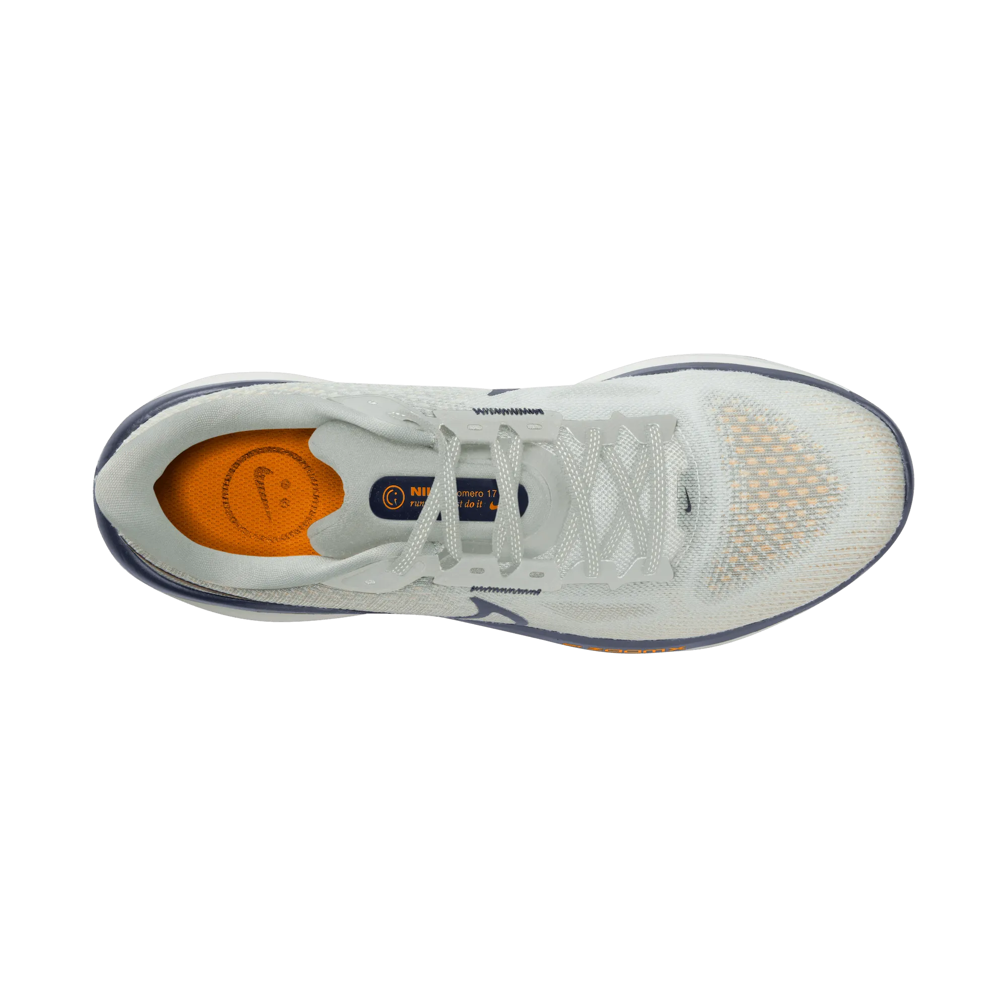 Men’s Vomero 17 (102 - Summit White/Thunder Blue-Total Orange)