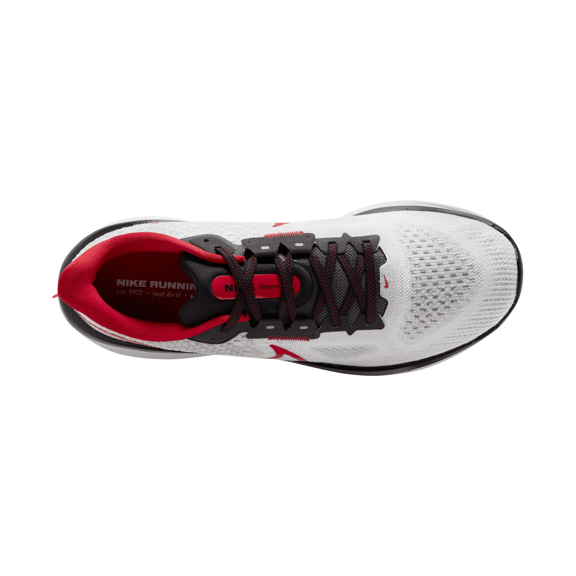 Men’s Vomero 17 (103 - White/Black-Fire Red-Platinum Tint)