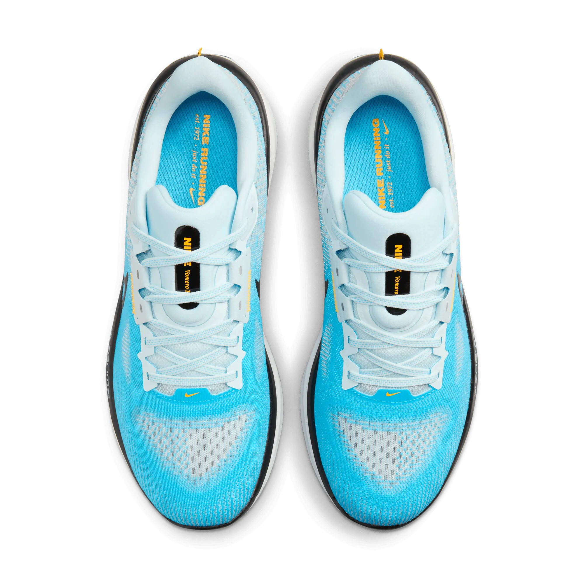 Men’s Vomero 17 (401 - Baltic Blue/Black-Glacier Blue-White)