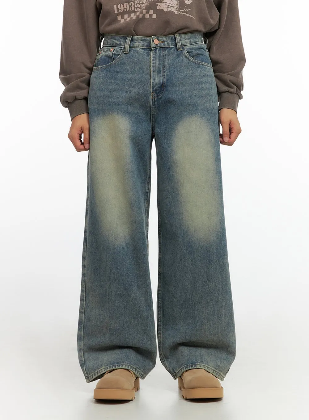 Men's Wide Fit Jeans IO420