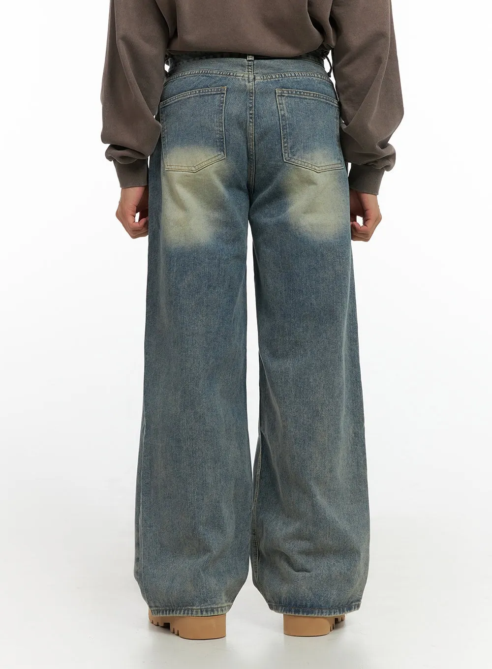 Men's Wide Fit Jeans IO420