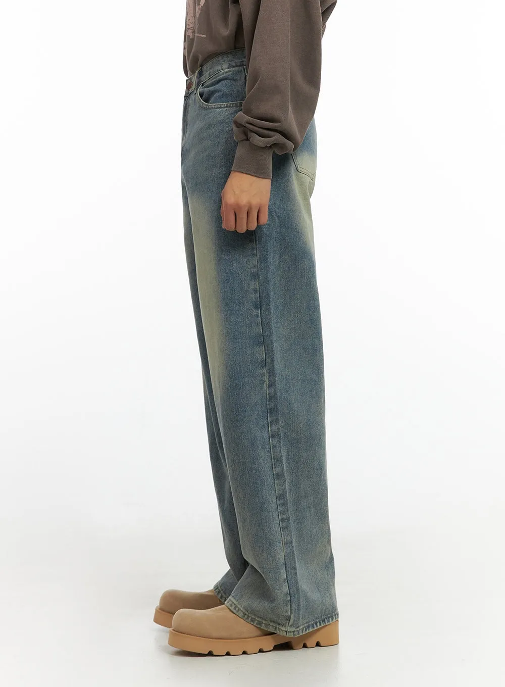 Men's Wide Fit Jeans IO420