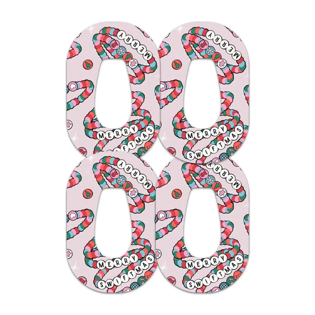 Merry Swiftmas Patch Tape Designed for the DEXCOM G6
