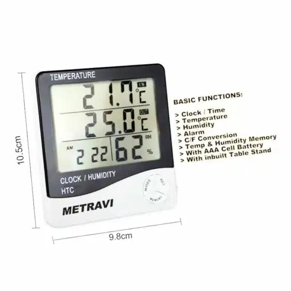 Metravi HTC-01 Temperature and Humidity Meter
