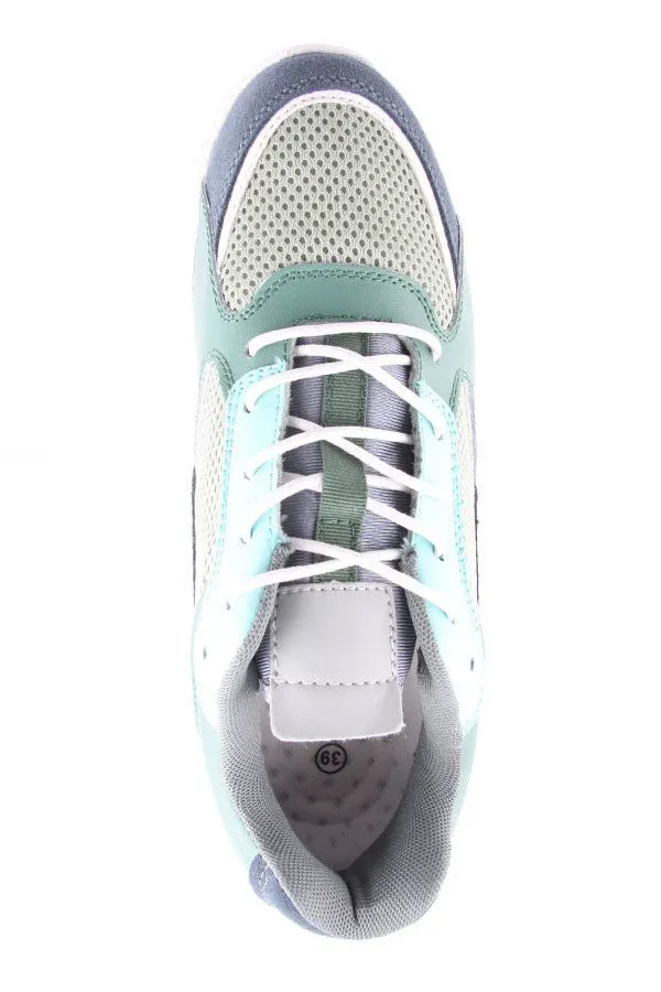 MIXUP GREY/GREEN MULTI