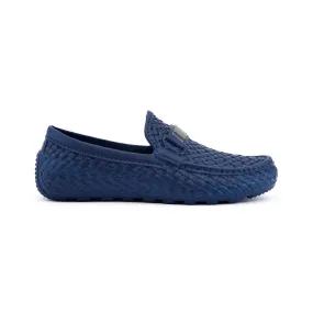 Mokka Navy Slip On