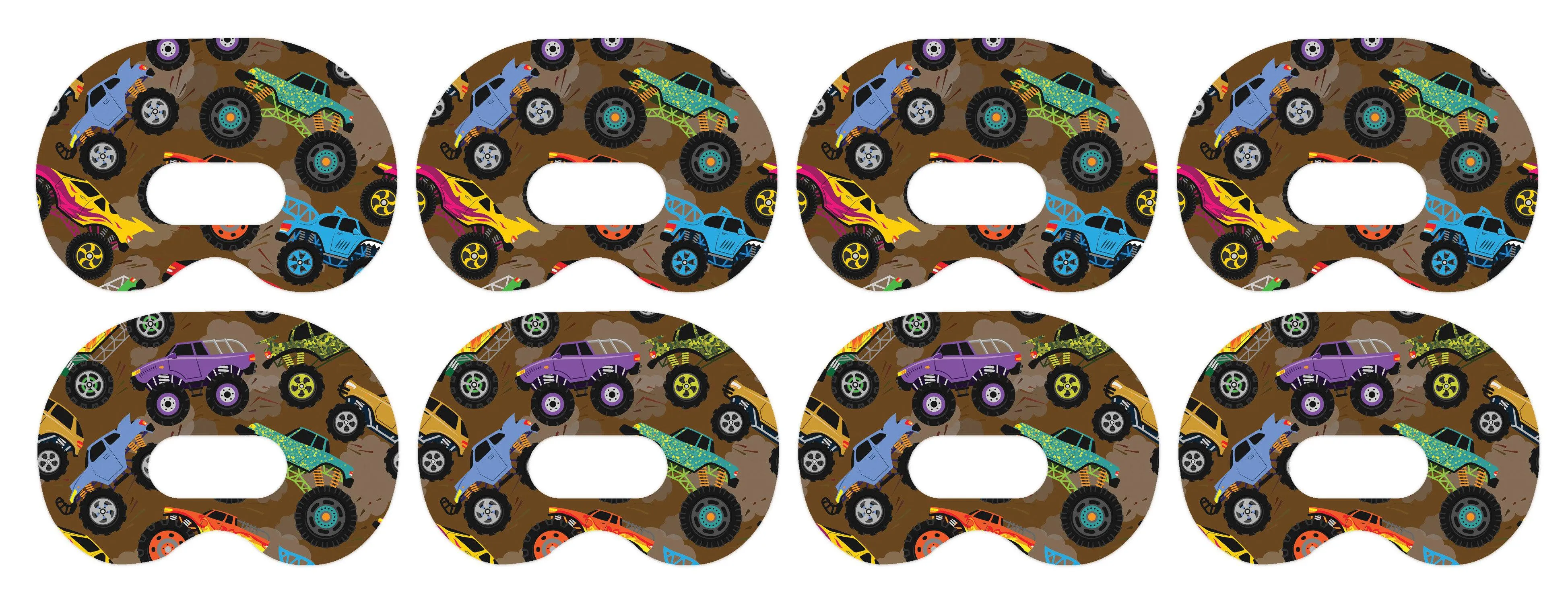 Monster Trucks Patch  Medtronic CGM Tape