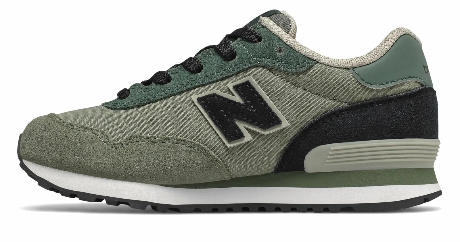 New Balance 515 Green with Black Unisex Boys / Girls Canvas