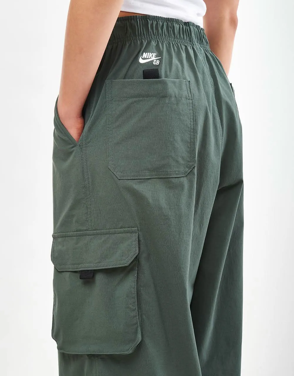 Nike SB Belted Kearny Cargo Pant - Vintage Green/White