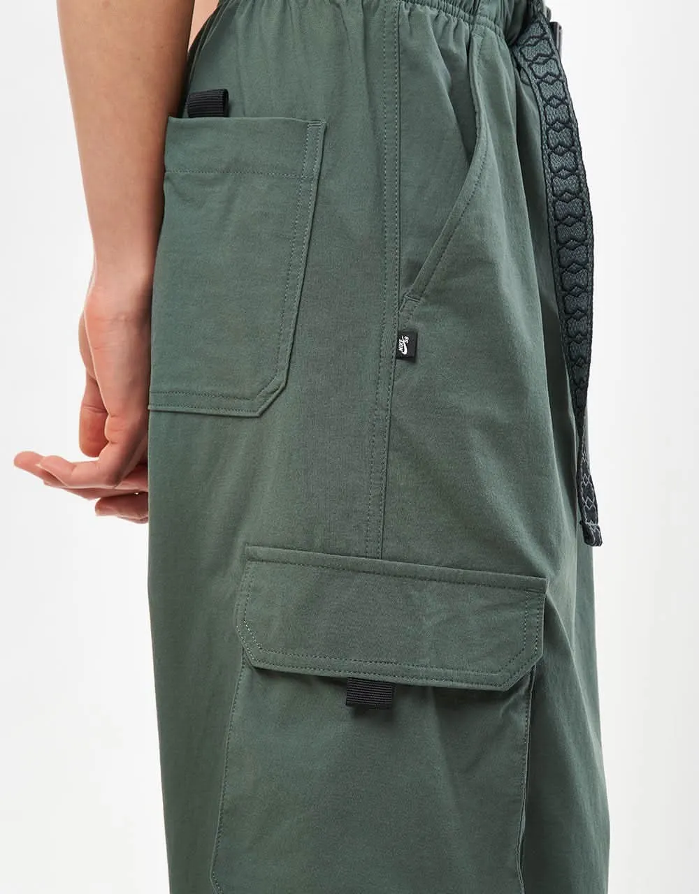 Nike SB Belted Kearny Cargo Pant - Vintage Green/White