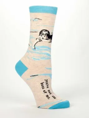 Not The Boss Of Me Socks (Women's)