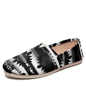 Okotoks Black and White Slip On